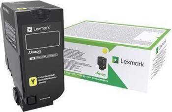 Return Program Toner Cartridge Lexmark yellow