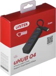 UNITEK HUB USB-C 4XUSB-A 3.1