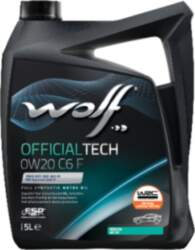 Wolf OFFICIALTECH 0W20 C6 F 5L