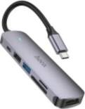 Adapteris HB28 Type-C multi-function converter HDMI+USB3