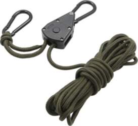 FOSCO Rope ratchet Ar karabīni