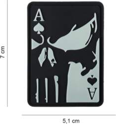 Uzšuve 3D PVC Patch Ace of