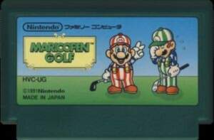 FAMICOM MARIO OPEN GOLF JAP
