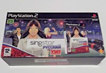 PS2 SINGSTAR RUSSIAN HITS BUNDLE +