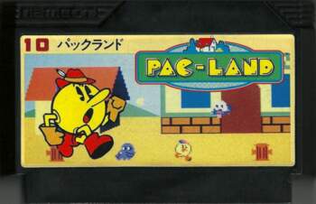 FAMICOM PAC-LAND JAP