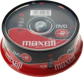 Maxell DVD-R 25xPack