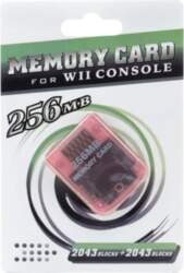 Memory 256 MB for GameCube and