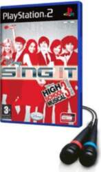 PS2 DISNEY SING IT HIGH SCHOOL