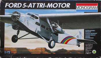 Monogram Ford 5-AT Tri-Motor 1/72