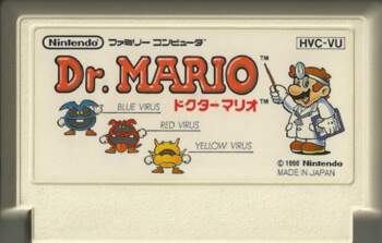 FAMICOM DR. MARIO JAP