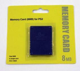 PS2 8MB MEMORY CARD