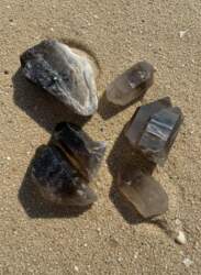 Dūmu kvarca kristāls