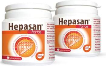 2x Hepasan Forte, 60 kapsulas –