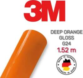 3M 2080 G24 Deep Orange Gloss