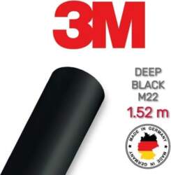 3M 2080 M22 Deep Black Matt