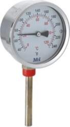 Termometrs HVAC, vertikāls