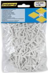 INTER-S Flīžu krustiņi 2.5mm (70gb)