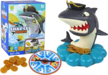 Arcade Game Shark Pirate Exploding Coins