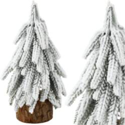 Decorative Artificial Christmas Tree on a