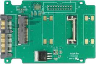 DeLOCK 61881 interface cards/adapter mSATA Internal