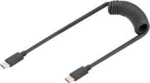 Digitus USB 2.0 Spiralkabel USB-C
