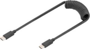 Digitus USB 2.0 Spiralkabel USB-C