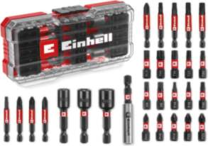 Einhell S-CASE schlagfester Bit-Satz mit Bithalter