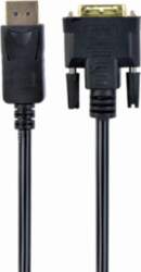 Gembird CC-DPM-DVIM-3M video cable adapter DisplayPort