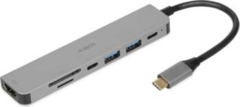 IBox IUH3SL4K interface hub USB Type-C