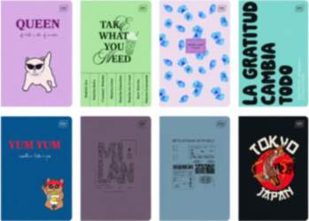 INTERDRUK A5 Notebook with Thick Lines