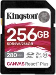 Kingston Technology 256GB Canvas React Plus