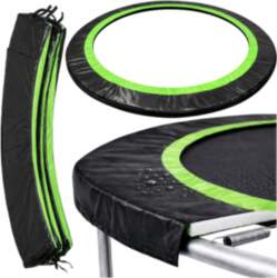 Lean Spring Pad for Trampoline Black