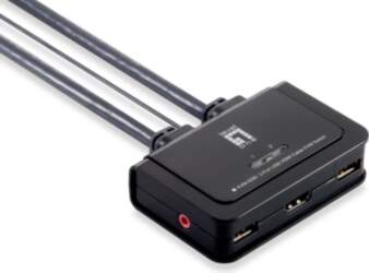 Lenovo LevelOne 2-Port USB HDMI Cable