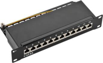LogiLink NP0052B patch panel 1U