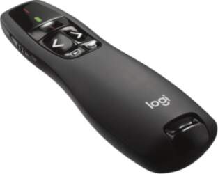 Logitech R400 wireless presenter RF Black