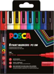 POSCA Marker UNI PC-3M 8er Set