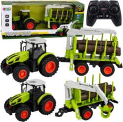 RC Remote Controlled Tractor with Forest