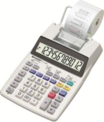 Sharp EL-1750V calculator