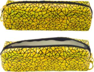 Single-compartment School Office Pencil Case Holographic