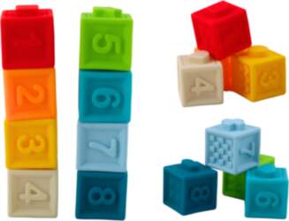 Soft Educational Bath Blocks 20 Pieces