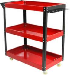 WORKSHOP TROLLEY 3 LEVELS /SILVER