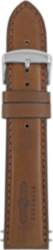 Zeppelin leather strap brown, 22 mm