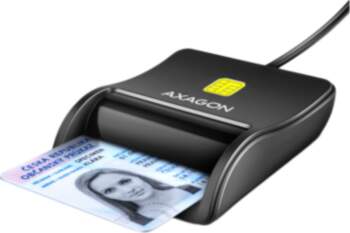 Axagon Compact desktop USB contact Smart