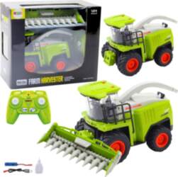 LEANToys Combine Harvester With Corn Header