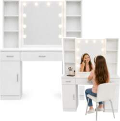 Lean Cosmetic Dressing Table with LED