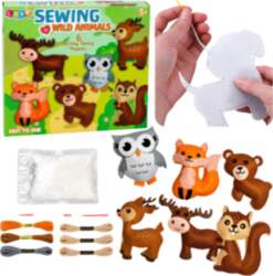 LEANToys Creative Kit Stuffed Animals for