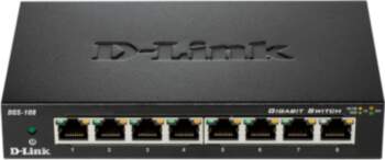 D-Link DGS-108 Black