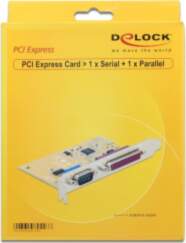 DeLOCK 89446 interface cards/adapter Internal Parallel