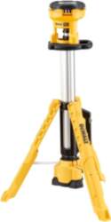 DeWalt 18 V flashlight on tripod