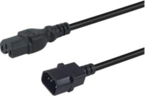 Equip Stromkabel C14 ->C15 St/Bu schwarz